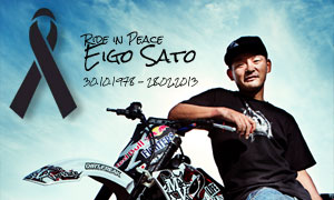 Ride in Peace | Eigo Sato - 30.10.1978 - 28.02.2013 | Picture made by: Rutger Pauw